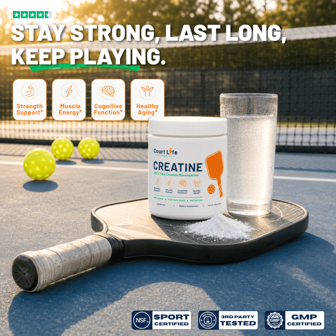 100% Creatine Monohydrate | Court Life Labs