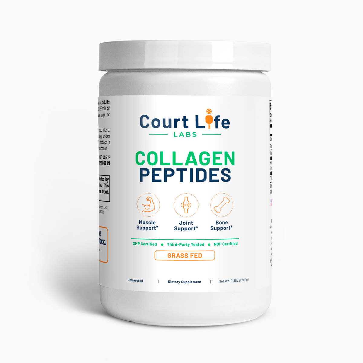 Grass-Fed Hydrolyzed Collagen Peptides