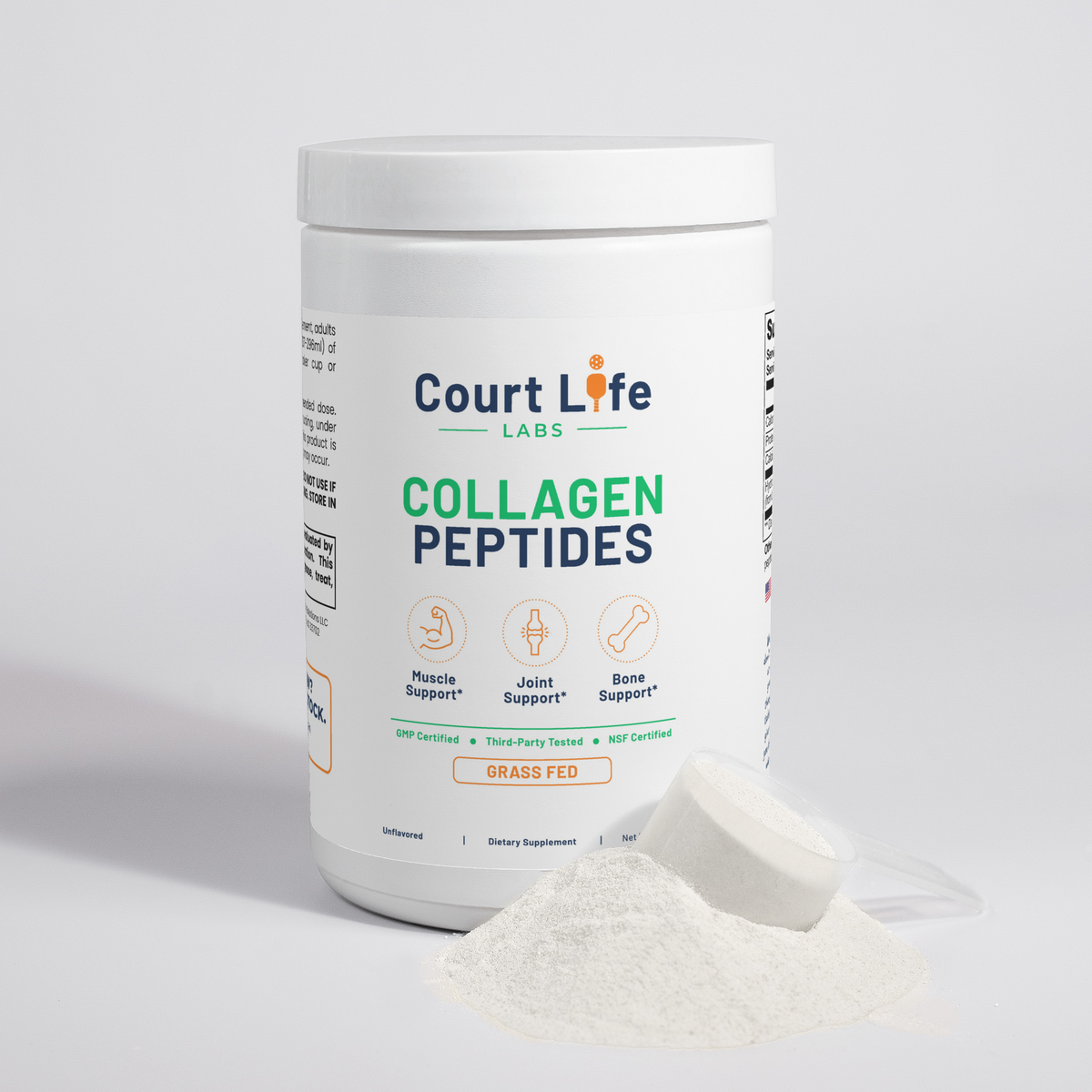 Grass-Fed Hydrolyzed Collagen Peptides