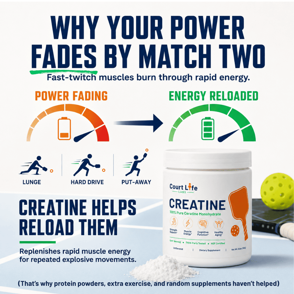 100% Creatine Monohydrate | Court Life Labs